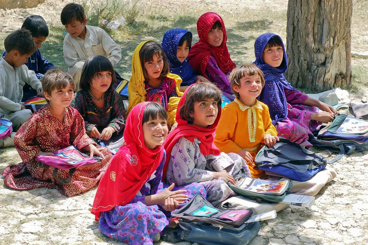 Children in Afghan School